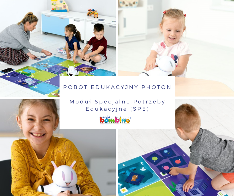 Specjalne potrzeby edukacyjne robot photon