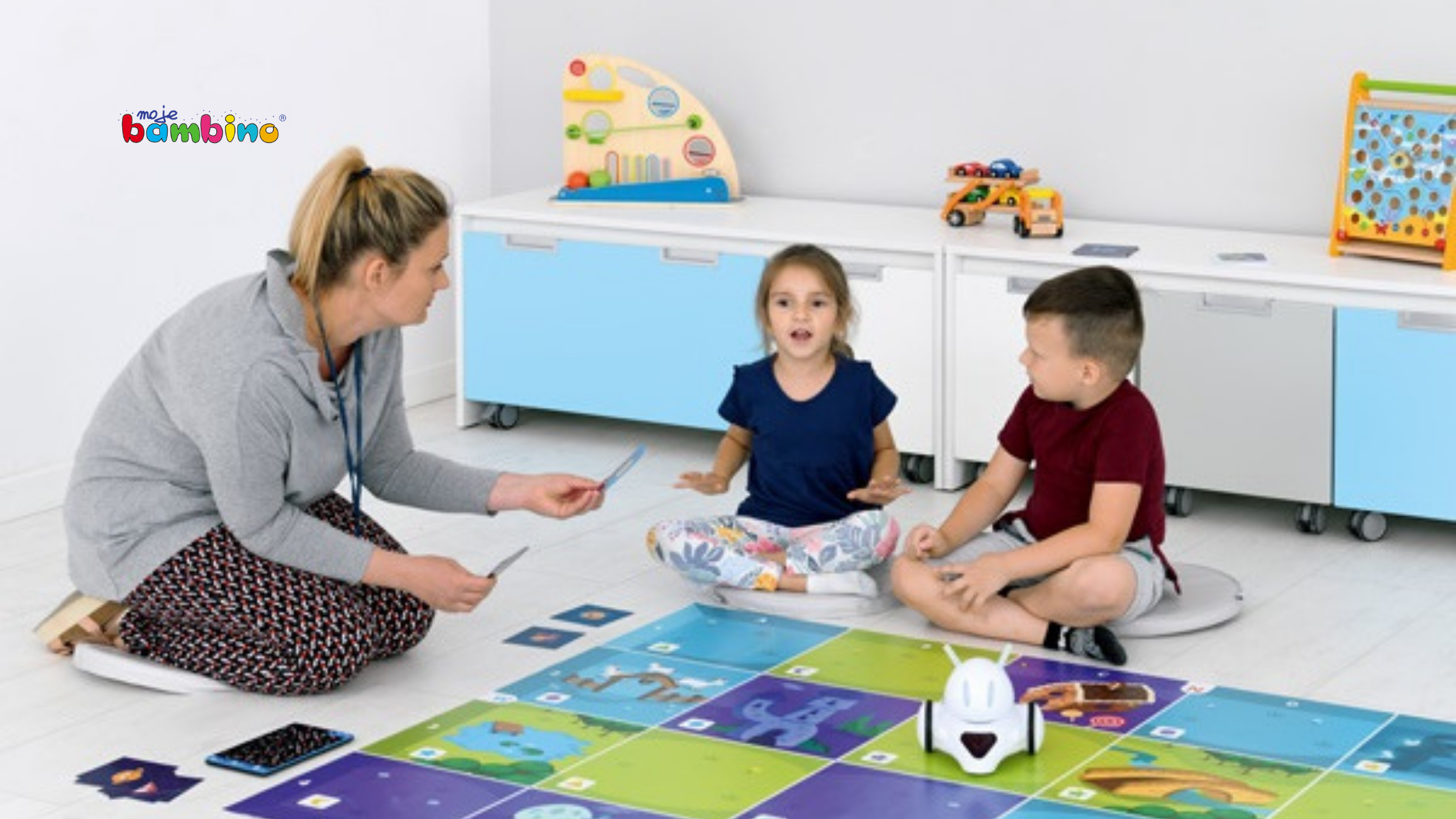 Robot Edukacyjny Photon wraz z Modułem Specjalne Potrzeby Edukacyjne