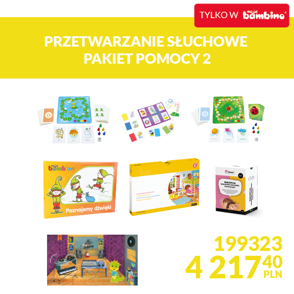 Przetwarzanie słuchowe pakiet pomocy