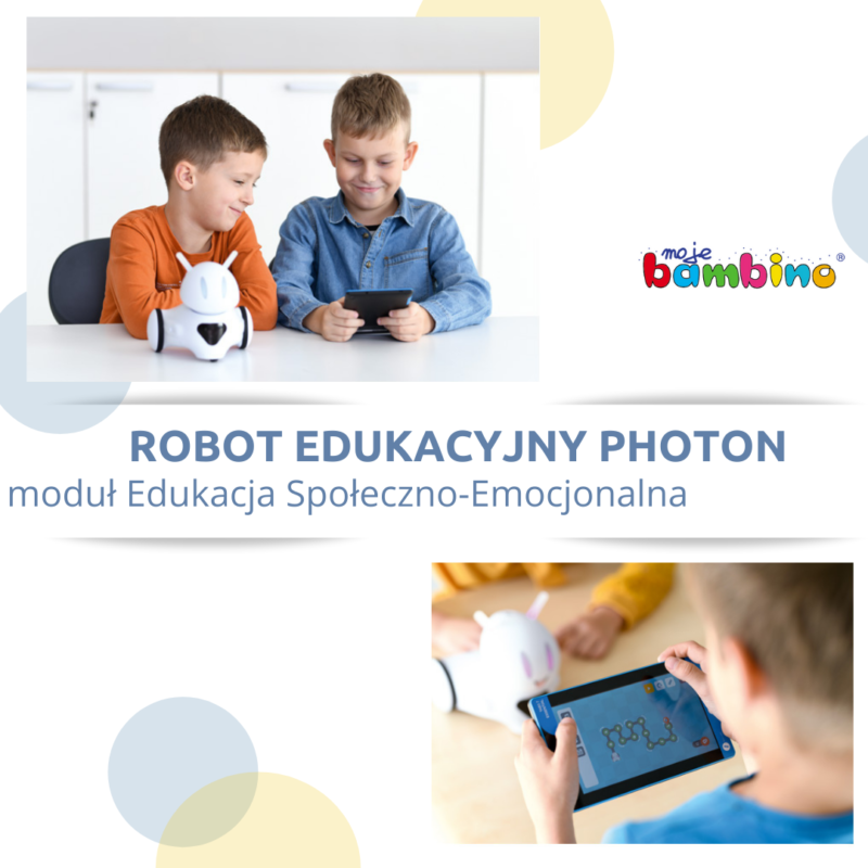 Robot Photon Edu Pakiet Rozszerzony Robot Edukacyjny Photon - moduł (SEL) - integracjasensorycznasi