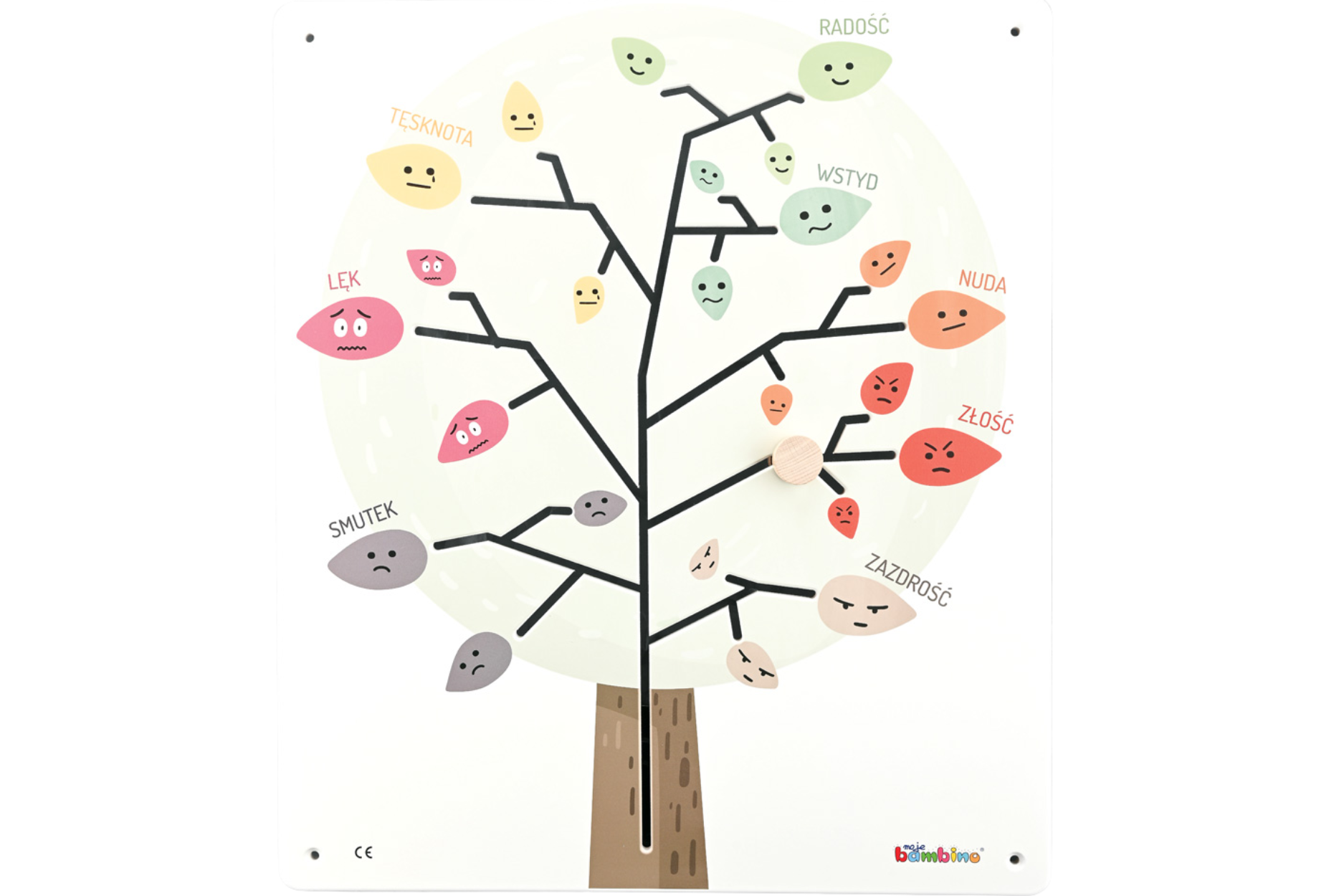 Magiczne drzewo emocji - przesuwanka Magiczne drzewo emocji - przesuwanka