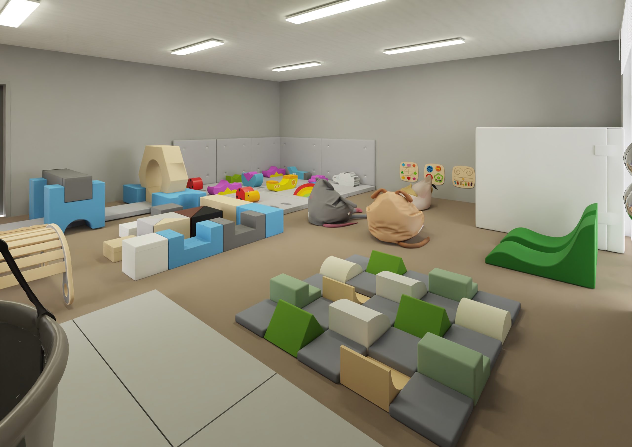 sala sensoryczna w żłobku Akrtywny żłobek 2026